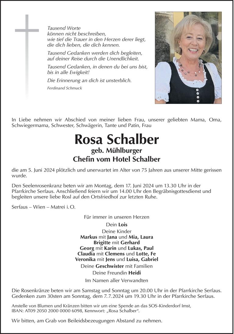Rosa Schalber Bild