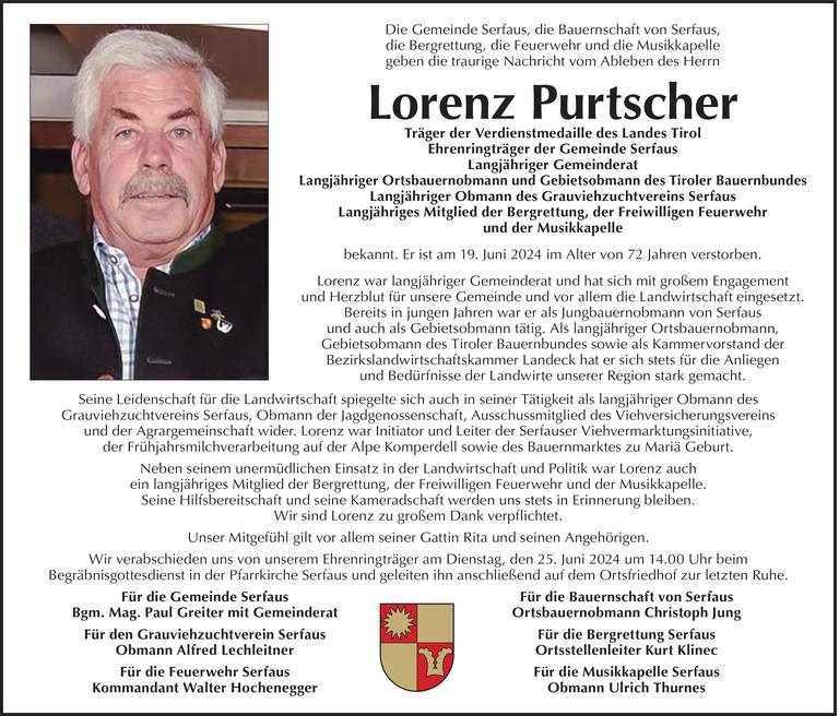 Lorenz Purtscher Bild