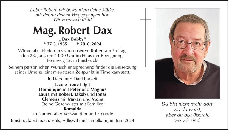 Robert Dax Bild