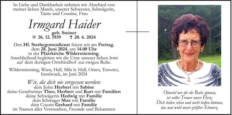 Irmgard Haider Bild
