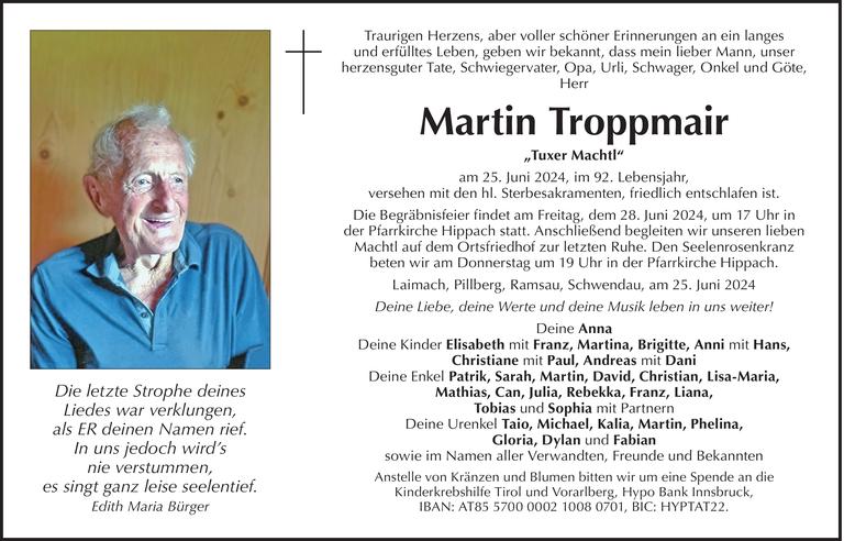Martin Troppmair Bild