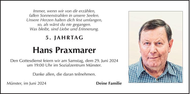Hans Praxmarer Bild