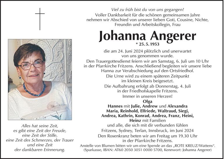 Johanna Angerer Bild