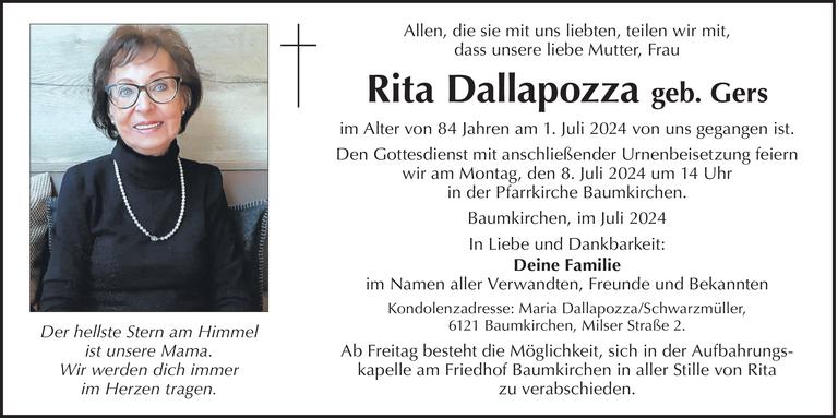 Rita Dallapozza  Bild