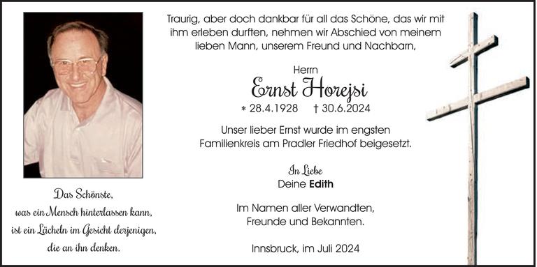 Ernst Horejsi Bild