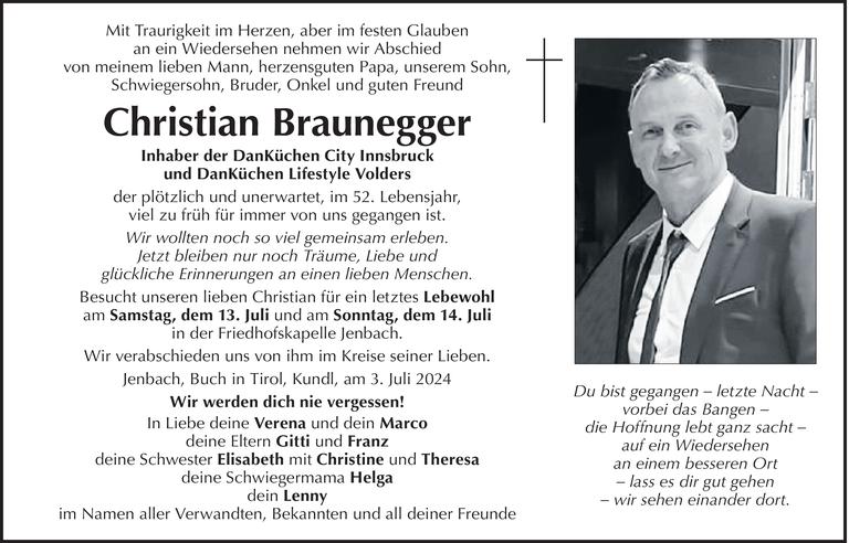 Christian Braunegger Bild