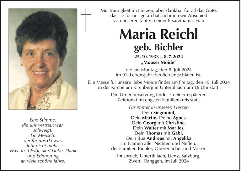 Maria  Reichl Bild