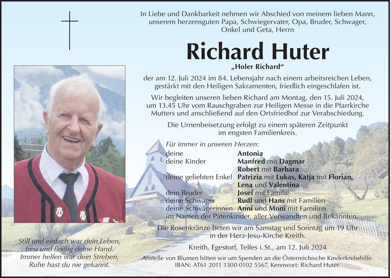 Richard Huter Bild