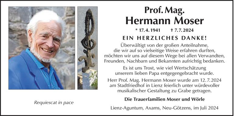 Hermann Moser Bild
