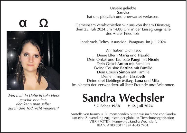 Sandra Wechsler Bild