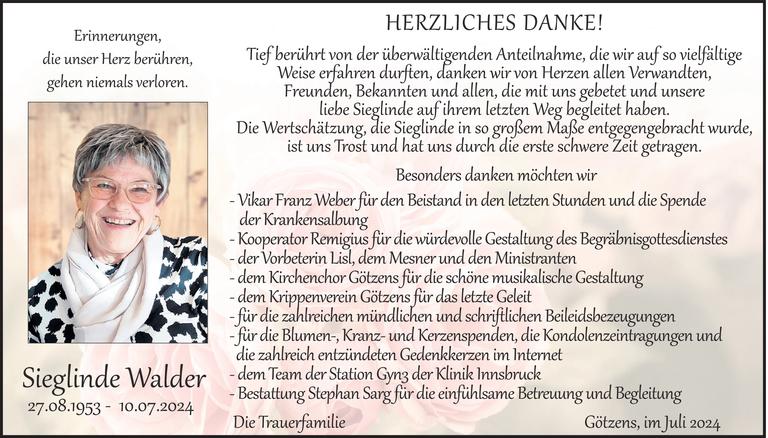 Sieglinde Walder Bild