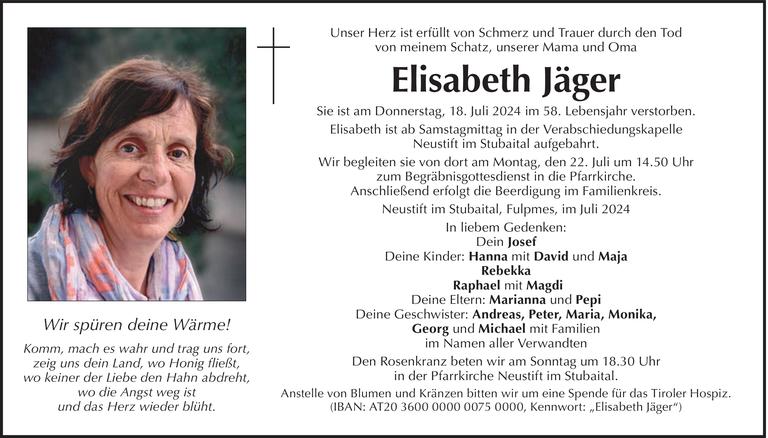 Elisabeth Jäger Bild