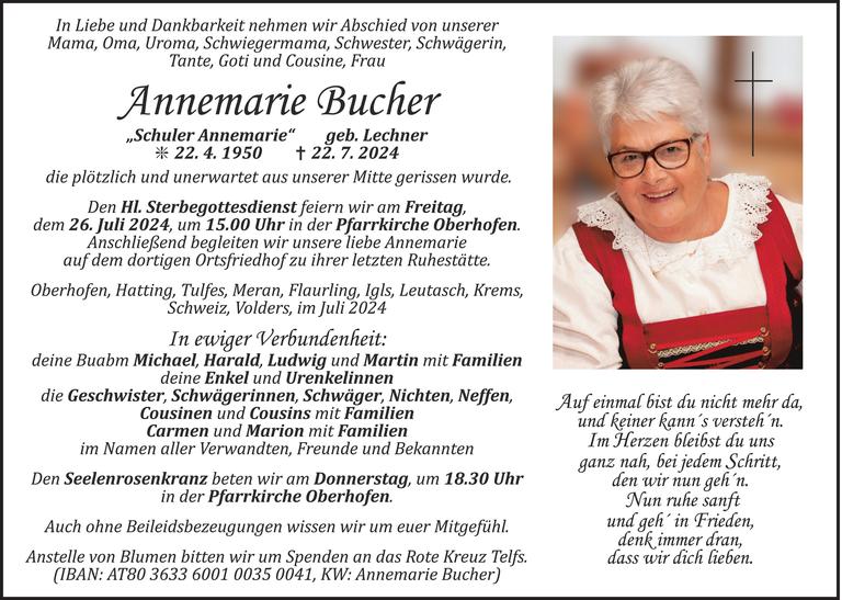 Annemarie Bucher Bild