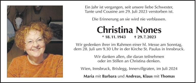 Christina Nones