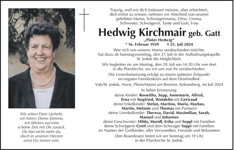 Hedwig  Kirchmair Bild