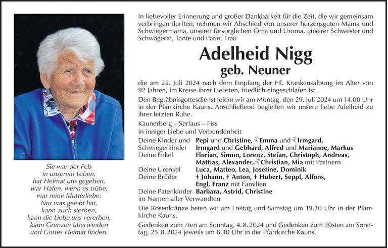 Adelheid Nigg