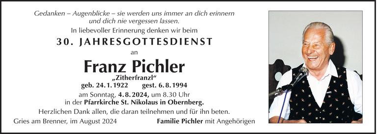 Franz Pichler Bild