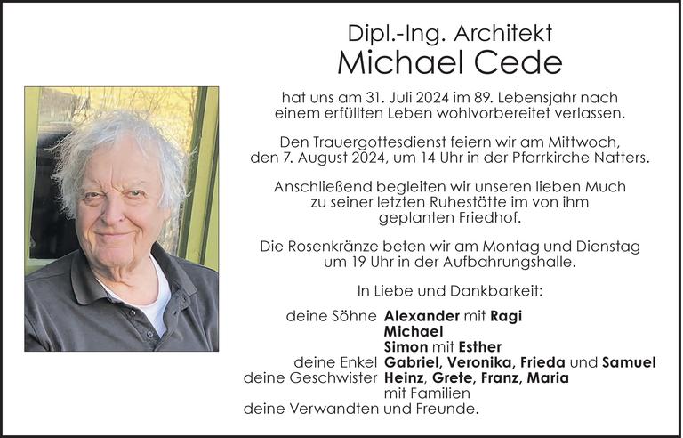 Michael Cede  Bild