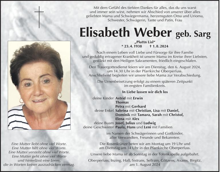 Elisabeth Weber Bild