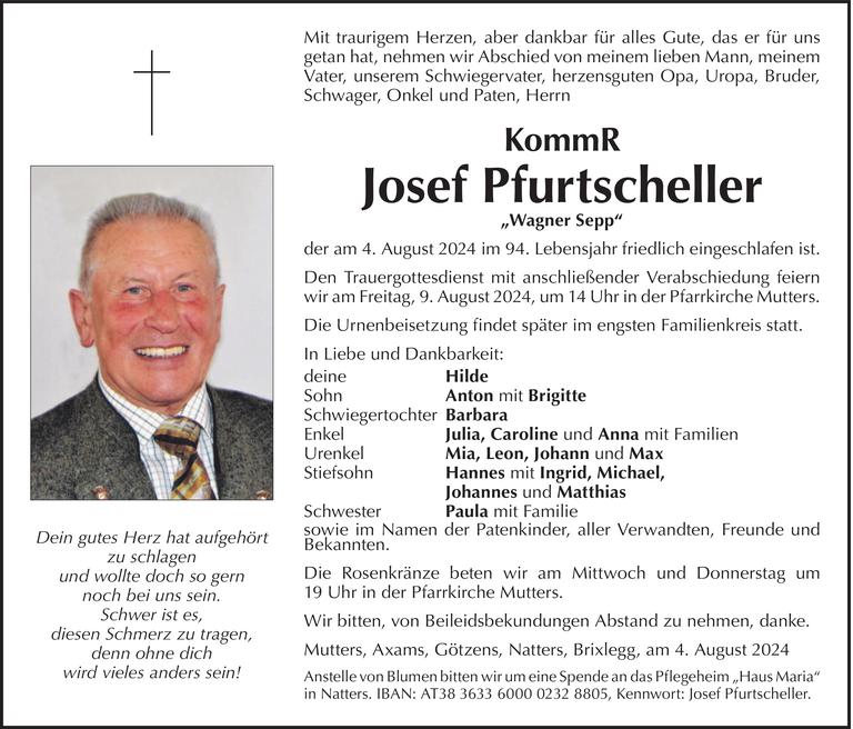 Josef Pfurtscheller Bild