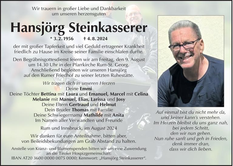 Hansjörg Steinkasserer Bild