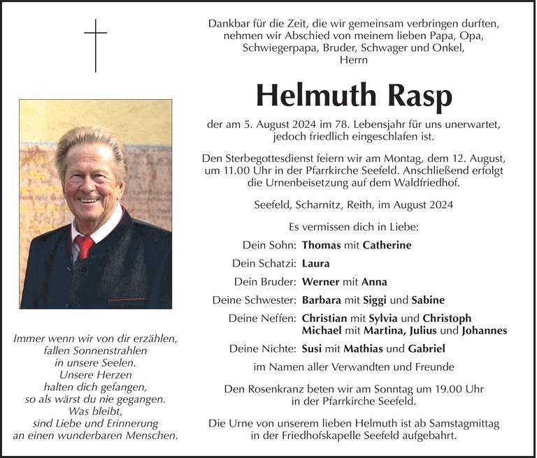 Helmuth Rasp Bild