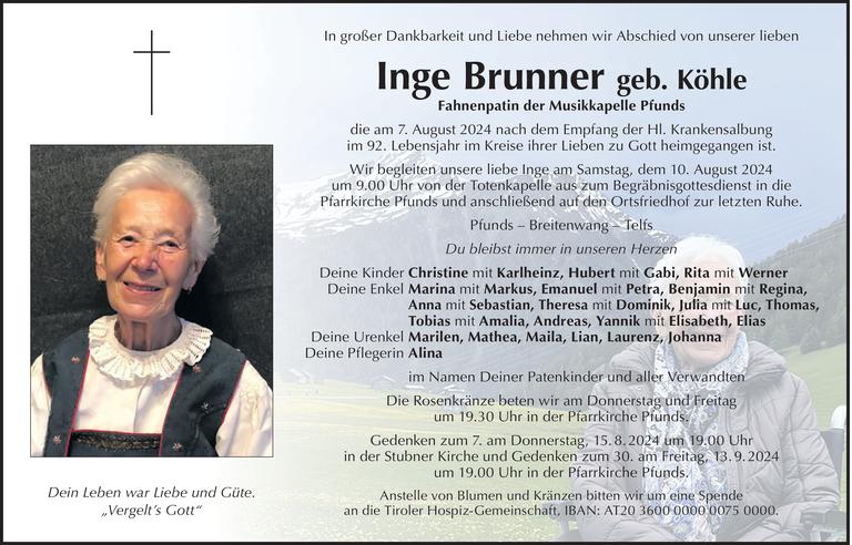 Inge  Brunner Bild