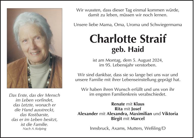 Charlotte  Straif Bild