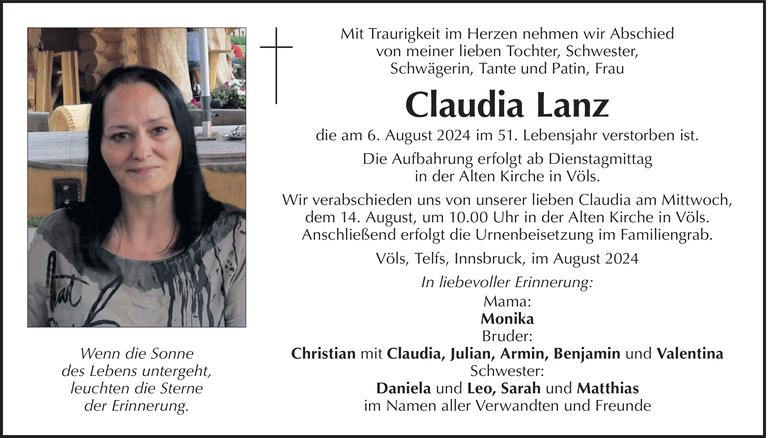 Claudia Lanz Bild