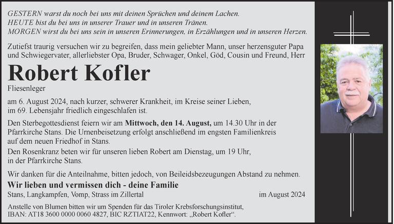 Robert Kofler Bild