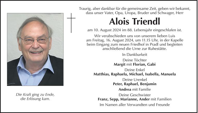 Alois Triendl Bild
