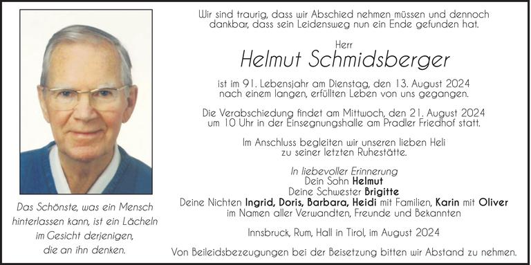 Helmut Schmidsberger Bild