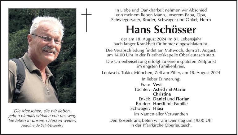 Hans Schösser Bild