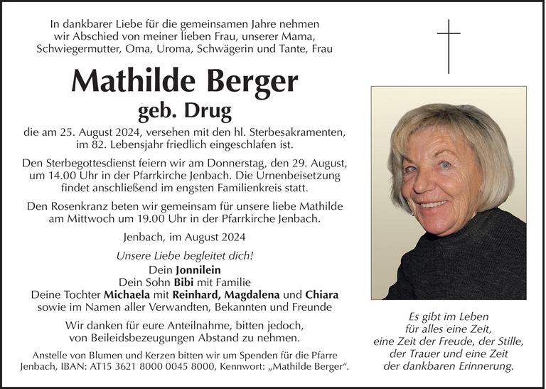 Mathilde Berger Bild