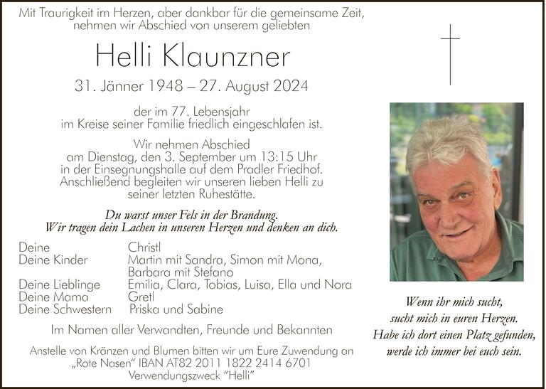 Helli Klaunzner Bild