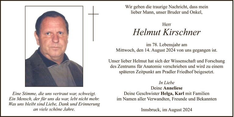 Helmut Kirschner Bild