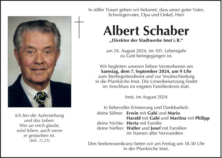 Albert Schaber Bild