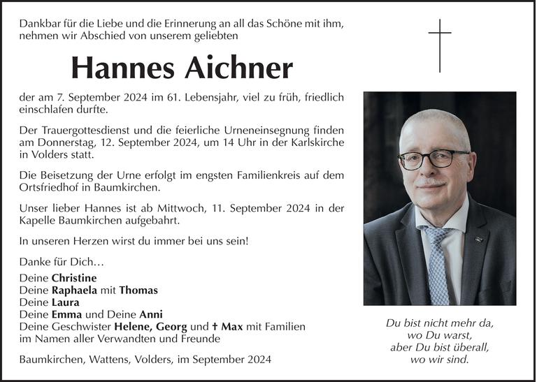 Hannes Aichner Bild