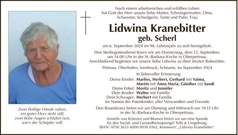 Lidwina Kranebitter Bild