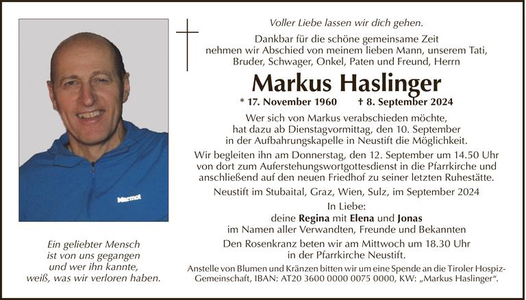 Markus Haslinger Bild