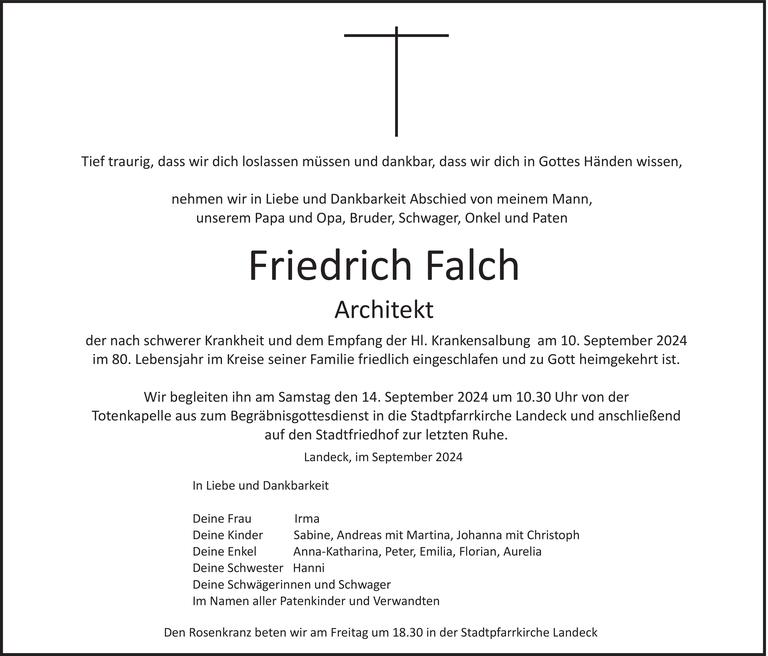 Friedrich Falch Bild