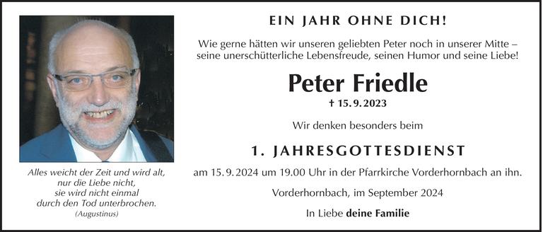 Peter Friedle Bild