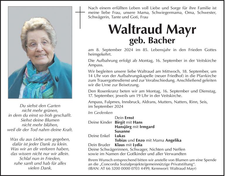 Waltraud  Mayr Bild