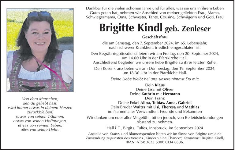 Brigitte Kindl Bild