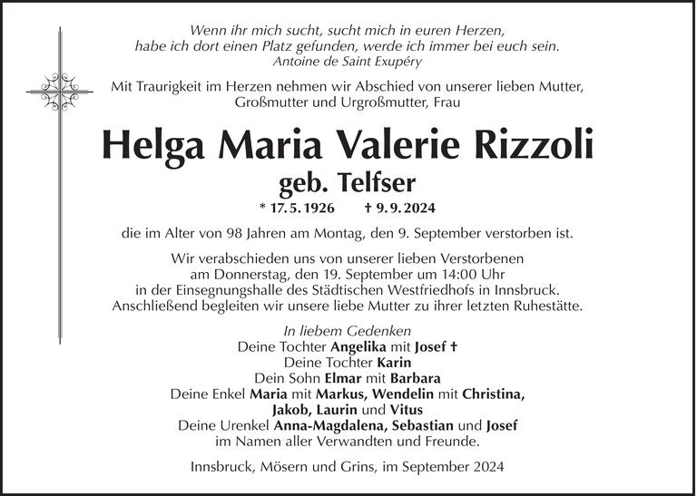 Helga Maria Valerie Rizzoli Bild