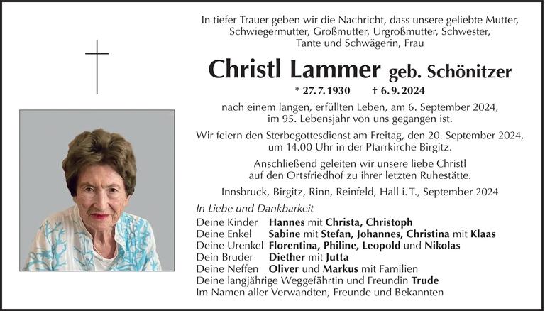 Christl Lammer Bild