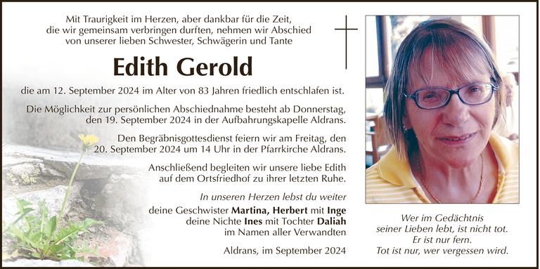 Edith Gerold Bild