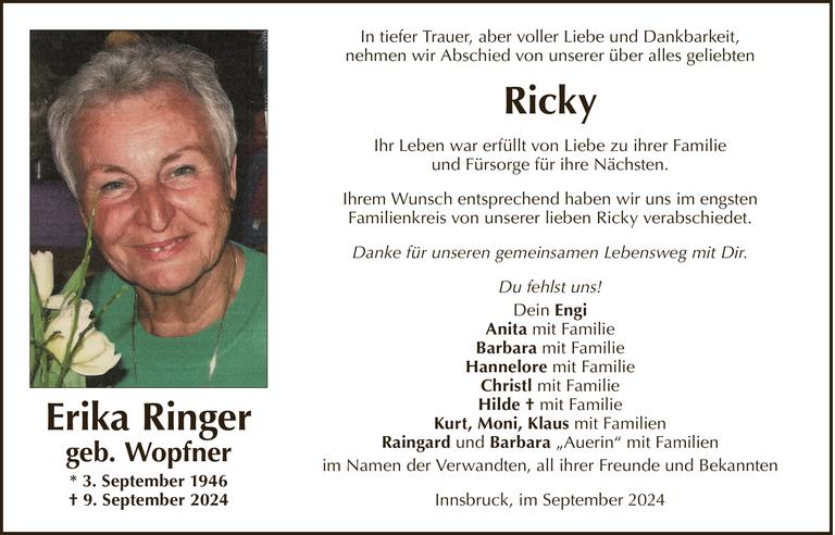Erika Ringer Bild