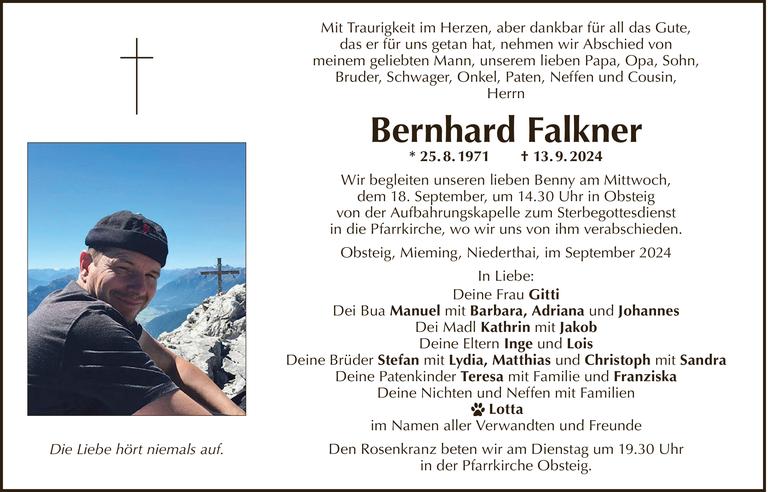 Bernhard Falkner Bild
