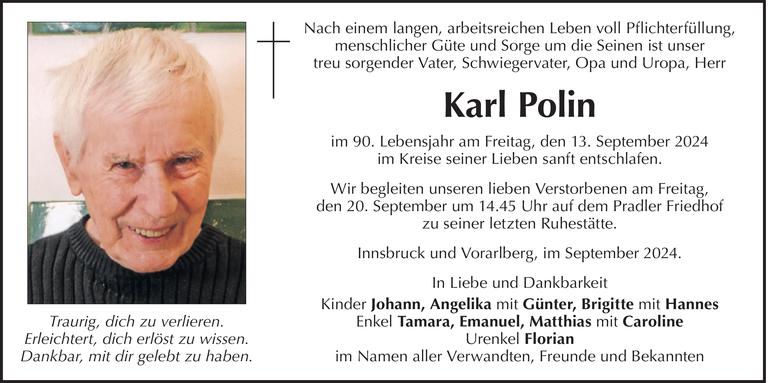 Karl  Polin Bild